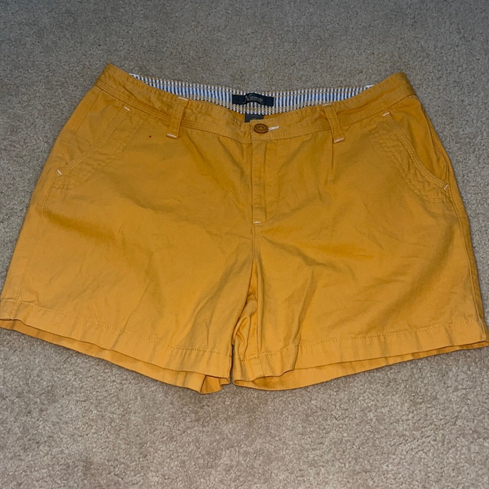 Yellow shorts